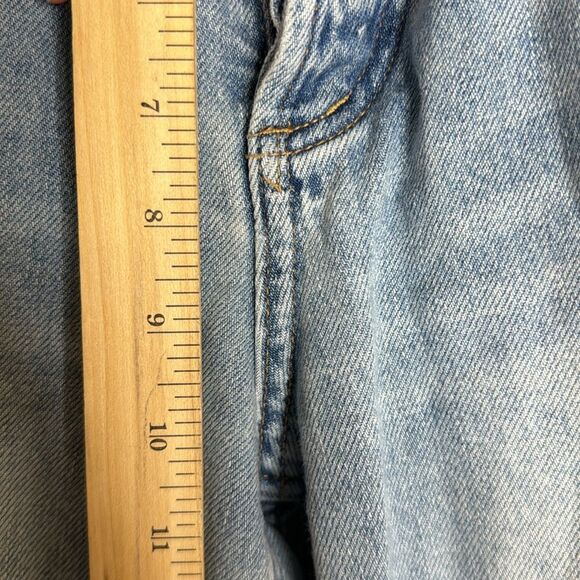 BDG urban outfitters distressed slim straight fly button denim jeans size 28 - Picture 8 of 11